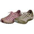 TSUBO Women's Lace-up Casual Stripe Sneakers