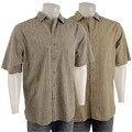 Raffi Men's Button-down Striped Woven Shirt