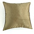 Glossy Golden Olive Deluxe Cushion Cover