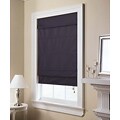 Twill Navy Roman Shade (48 in. x 64 in.)
