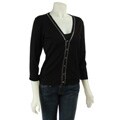 MICHAEL Michael Kors Silk Blend Studded Cardigan