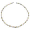 18k Gold over Steel Stampato 18-inch Necklace