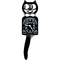 Black Kit-Cat Classic Gentleman Clock w/ Post Cards