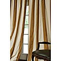 Signature Stripe Faux Silk Taffeta Curtain Panel (50 in x 108 in)