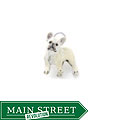 Sterling Silver/ Enamel French Bulldog Charm/ Pendant