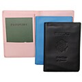 Royce Leather Deluxe Passport Card Case