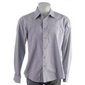 191 Unlimited Men's Purple Stripe Long-sleeve Shirt