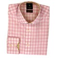 Tailorbyrd Men's Gingham Printed Woven Shirt
