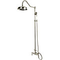 Shower Satin Nickel Combination Set