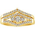 14k Gold 1/2ct TDW Diamond Bridal Ring Set (I-J, I2)