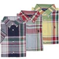Ralph Lauren Boy's Plaid Short-sleeve Shirt