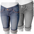 Ci Sono by Cavalini Junior's Long Denim Shorts