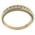 14k Gold 1/2ct TDW Diamond Anniversary Ring (E-F, I1)