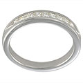 18k White Gold 1/2ct TDW Diamond Anniversary Ring (E-F, I1)