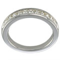 18 White Gold 4/5ct TDW Diamond Anniversary Ring (E-F, I1)