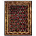 Hand-tufted Agra Wool Area Rug (7'6 x 9'6)
