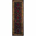 Handmade Classical Wool Agra Rug (2'3 x 8')