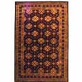 Handmade Classical Wool Agra Rug (5' x 8')