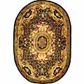 Classical Handmade Empire Rug (7'6 x 9'6 Oval)