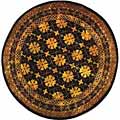 Agra Classical Hand-tufted Wool Rug (3'6 Round)