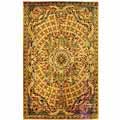 Handmade Classical Empire Taupe Wool Rug (5' x 8')