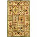 Handmade Classical Wool Panel Rug (3' x 5')