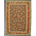 Hand-knotted Kelim Wool Rug (8' x 11')