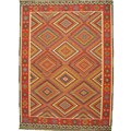 Hand-knotted Kelim Wool Rug (10' x 13')