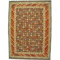 Hand-knotted Kelim Wool Rug (10' x 13')