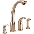 Fontaine Kitchen Modern High Arc Faucet with Sprayer