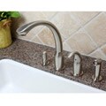 Fontaine Kitchen Modern High Arc Faucet with Sprayer