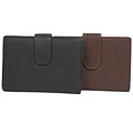 Boston Traveler Men's Leather Bi-fold Picture Wallet