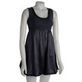 Miss Sixty Women's Grey Sleeveless Noodles Dress