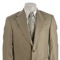 40 Savile Row Men's Tan Houndstooth Blazer