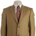 Pendleton Men's Tan Windowpane Wool Blazer
