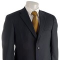 Tommy Hilfiger Men's Navy Stripe Wool Suit