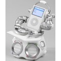 FUNKit DJ Animated White iPod System