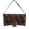 Fendi Very Large Zucca Canvas Clutch