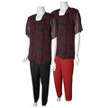 Future Collection by Adi 3-piece Dotted Pants Set