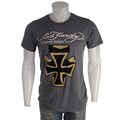 Ed Hardy Men's Iron Cross Short-sleeve T-shirt
