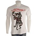 Ed Hardy Men's Snake and Panther T-shirt