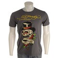 Ed Hardy Men's Skull with Top Hat Short-sleeve T-shirt