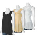 Ginger G Flutter Sleeve V-neck Tunic Top
