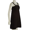 Ellen Tracy Women's Chiffon Little Black Dress