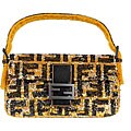 Fendi Zucca 'Baguette' Sequin Handbag