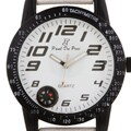 Paul Du Pree by Croton Men's White Leather Watch