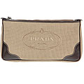 Prada Large Jacquard Logo Cosmetic Case