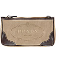Prada Small Jacquard Logo Cosmetic Case
