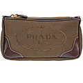 Prada Jacquard Logo Cosmetic Case