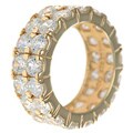Charles Winston Clear Cubic Zirconia Eternity Ring